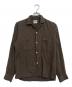 National（ナショナル）の古着「オープンカラーシャツ」｜ブラウン