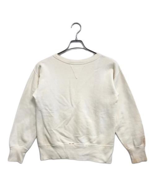 VINTAGE（ヴィンテージ）VINTAGE (ヴィンテージ) 前Vスウェット ホワイト サイズ:表記なしの古着・服飾アイテム