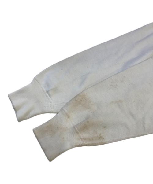 VINTAGE（ヴィンテージ）VINTAGE (ヴィンテージ) 前Vスウェット ホワイト サイズ:表記なしの古着・服飾アイテム