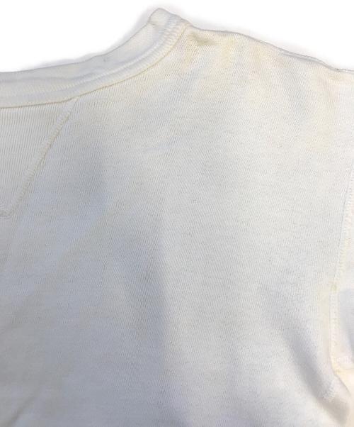 VINTAGE（ヴィンテージ）VINTAGE (ヴィンテージ) 前Vスウェット ホワイト サイズ:表記なしの古着・服飾アイテム