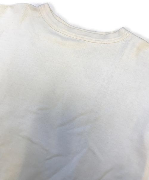 VINTAGE（ヴィンテージ）VINTAGE (ヴィンテージ) 前Vスウェット ホワイト サイズ:表記なしの古着・服飾アイテム