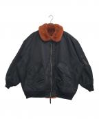 NAMナム）の古着「TRUMPET CWU JACKET」｜ブラック