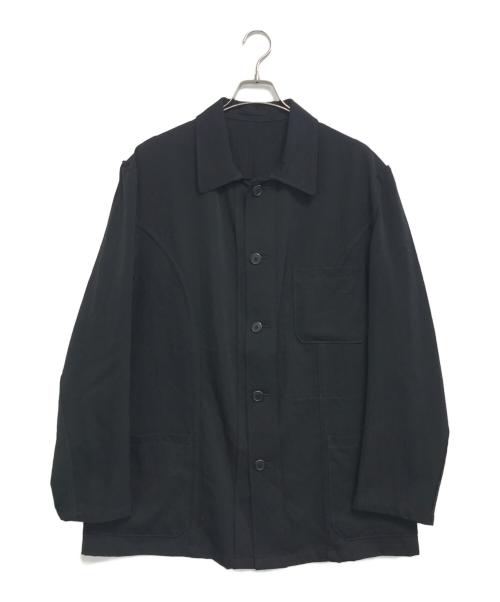 Y's for men（ワイズフォーメン）Y's for men (ワイズフォーメン) ウールギャバカバーオール ブラック サイズ:Mの古着・服飾アイテム