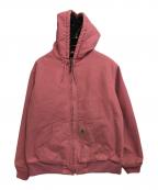 CarHarttカーハート）の古着「アクティブジャケット」｜ピンク