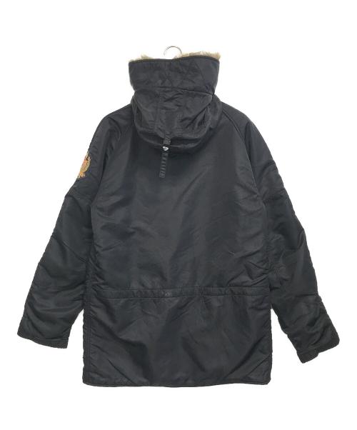 POLO RALPH LAUREN（ポロ・ラルフローレン）POLO RALPH LAUREN (ポロ・ラルフローレン) N-3Bタイプコート ブラック サイズ:Lの古着・服飾アイテム