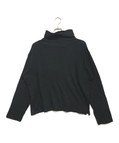 ISSEY MIYAKE（イッセイミヤケ）ISSEY MIYAKE (イッセイミヤケ) タートルネックニット ブラック サイズ:Ｌの古着・服飾アイテム