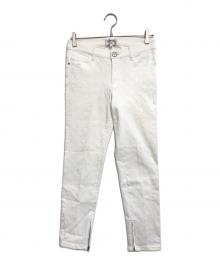 CHANEL（シャネル）の古着「マトラッセパンツ」｜ホワイト