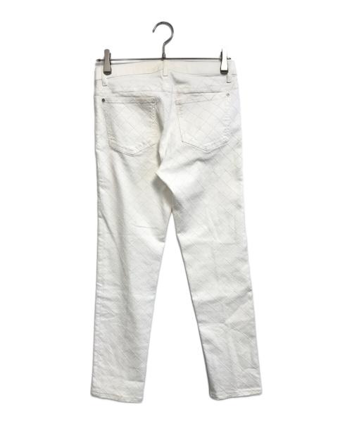 CHANEL（シャネル）CHANEL (シャネル) マトラッセパンツ ホワイト サイズ:36の古着・服飾アイテム