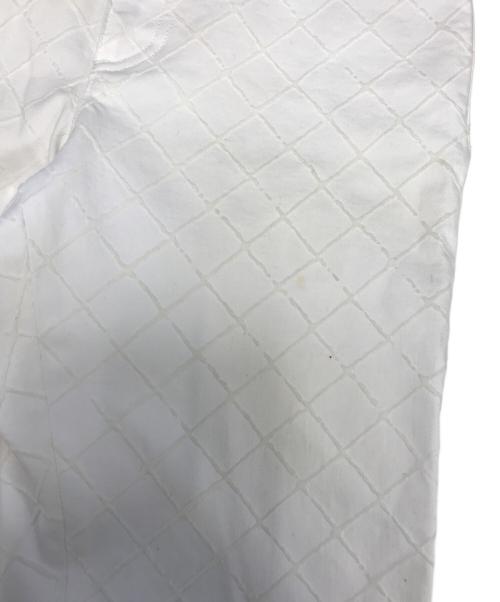 CHANEL（シャネル）CHANEL (シャネル) マトラッセパンツ ホワイト サイズ:36の古着・服飾アイテム
