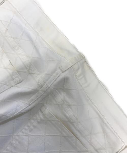 CHANEL（シャネル）CHANEL (シャネル) マトラッセパンツ ホワイト サイズ:36の古着・服飾アイテム