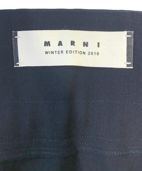 MARNI（マルニ）MARNI (マルニ) ミニスカート ネイビー サイズ:表記なしの古着・服飾アイテム