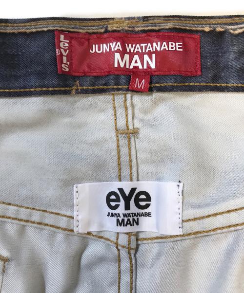 LEVI'S（リーバイス）LEVI'S eYe COMME des GARCONS JUNYAWATANABE MAN (アイ コム デ ギャルソン ジュンヤ ワタナベ マン) BerBerJin (ベンベルジン) 607E  デニム転写パンツ ブルー サイズ:Mの古着・服飾アイテム