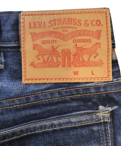 LEVI'S（リーバイス）LEVI'S eYe COMME des GARCONS JUNYAWATANABE MAN (アイ コム デ ギャルソン ジュンヤ ワタナベ マン) BerBerJin (ベンベルジン) 607E  デニム転写パンツ ブルー サイズ:Mの古着・服飾アイテム