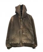 CarHarttカーハート）の古着「アクティブジャケット」｜ブラウン