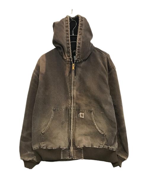 CarHartt（カーハート）CarHartt (カーハート) アクティブジャケット ブラウン サイズ:XLの古着・服飾アイテム
