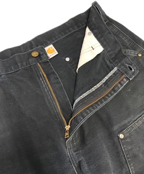 CarHartt（カーハート）CarHartt (カーハート) ダブルニーダックパンツ ブラック サイズ:表記なしの古着・服飾アイテム