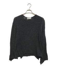 COMME des GARCONS SHIRT（コムデギャルソンシャツ）の古着「変形ニット」｜グレー