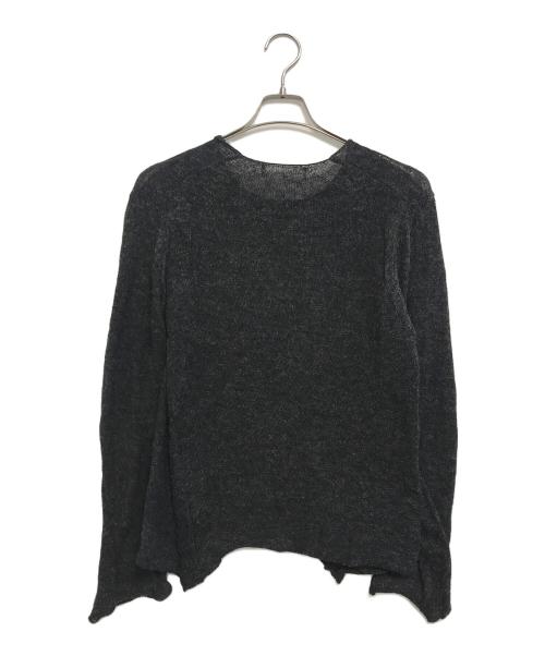 COMME des GARCONS SHIRT（コムデギャルソンシャツ）COMME des GARCONS SHIRT (コムデギャルソンシャツ) 変形ニット グレー サイズ:表記なしの古着・服飾アイテム