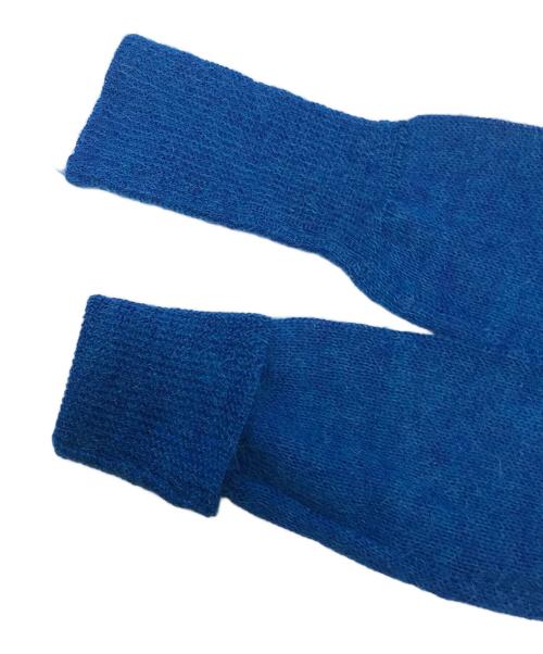 PRADA（プラダ）PRADA (プラダ) アルパカニットカーディガン ブルー サイズ:38の古着・服飾アイテム