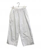 COMME des GARCONS COMME des GARCONSコムデギャルソン コムデギャルソン）の古着「ストライプパンツ」｜ホワイト