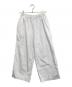 COMME des GARCONS COMME des GARCONS（コムデギャルソン コムデギャルソン）の古着「ストライプパンツ」｜ホワイト