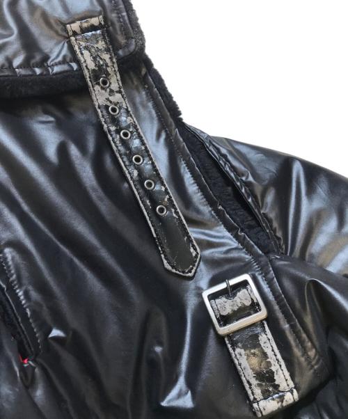 JUNYA WATANABE COMME des GARCONS（ジュンヤワタナベ コムデギャルソン）JUNYA WATANABE COMME des GARCONS ((ジュンヤワタナベ コムデギャルソン) フーデットダウンジャケット ブラック サイズ:XSの古着・服飾アイテム
