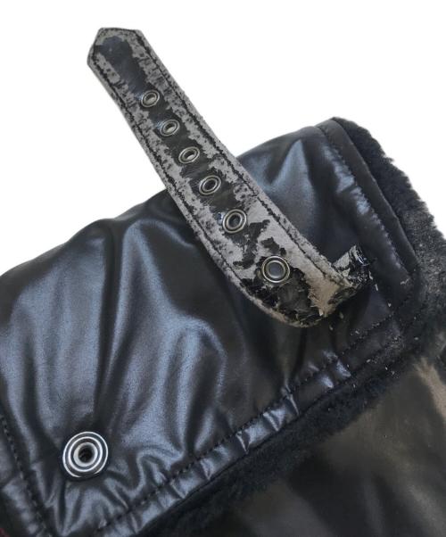 JUNYA WATANABE COMME des GARCONS（ジュンヤワタナベ コムデギャルソン）JUNYA WATANABE COMME des GARCONS ((ジュンヤワタナベ コムデギャルソン) フーデットダウンジャケット ブラック サイズ:XSの古着・服飾アイテム