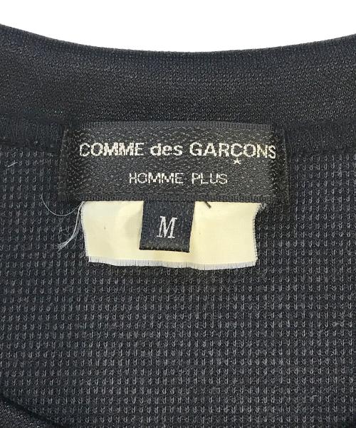 COMME des GARCONS HOMME PLUS（コムデギャルソンオムプリュス）COMME des GARCONS HOMME PLUS (コムデギャルソンオムプリュス) サイドジッププリントスウェット ブラック サイズ:Ⅿの古着・服飾アイテム