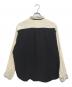 COMME des GARCONS HOMME PLUS (コムデギャルソンオムプリュス) 90’s シワ加工バイカラーシャツ ブラック×ホワイト サイズ:表記なし：23000円