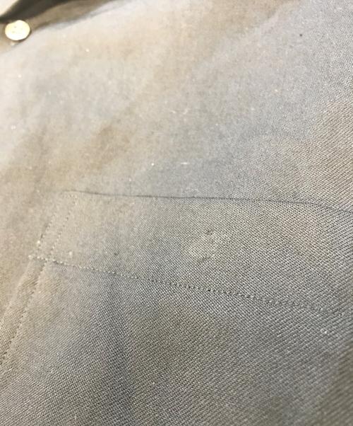 COMME des GARCONS（コムデギャルソン）COMME des GARCONS (コムデギャルソン) ウールギャバオープンカラーシャツ ブラック サイズ:Ｓの古着・服飾アイテム