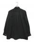 COMME des GARCONS (コムデギャルソン) ウールギャバオープンカラーシャツ ブラック サイズ:Ｓ：23000円