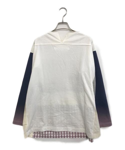 TAO COMME des GARCONS（タオ コムデギャルソン）TAO COMME des GARCONS (タオ コムデギャルソン) 切替カットソー マルチカラー サイズ:Mの古着・服飾アイテム