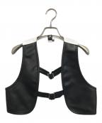 BLACK COMME des GARCONSブラックコムデギャルソン）の古着「ベスト」｜ホワイト×ブラック