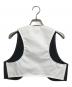 BLACK COMME des GARCONS (ブラックコムデギャルソン) ベスト ホワイト×ブラック サイズ:S 未使用品：18000円