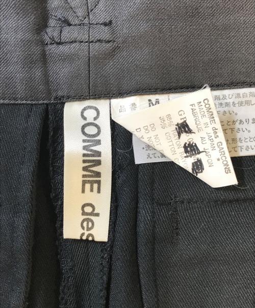 COMME des GARCONS（コムデギャルソン）COMME des GARCONS (コムデギャルソン) 80’s テーパードパンツ ブラック サイズ:Mの古着・服飾アイテム