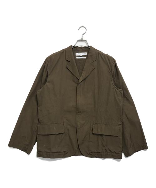 COMME des GARCONS SHIRT（コムデギャルソンシャツ）COMME des GARCONS SHIRT (コムデギャルソンシャツ) ジップアップテーラドジャケット ブラウン サイズ:Mの古着・服飾アイテム