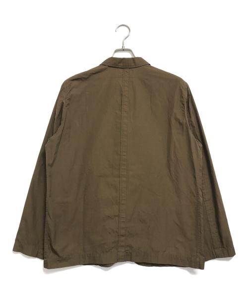 COMME des GARCONS SHIRT（コムデギャルソンシャツ）COMME des GARCONS SHIRT (コムデギャルソンシャツ) ジップアップテーラドジャケット ブラウン サイズ:Mの古着・服飾アイテム