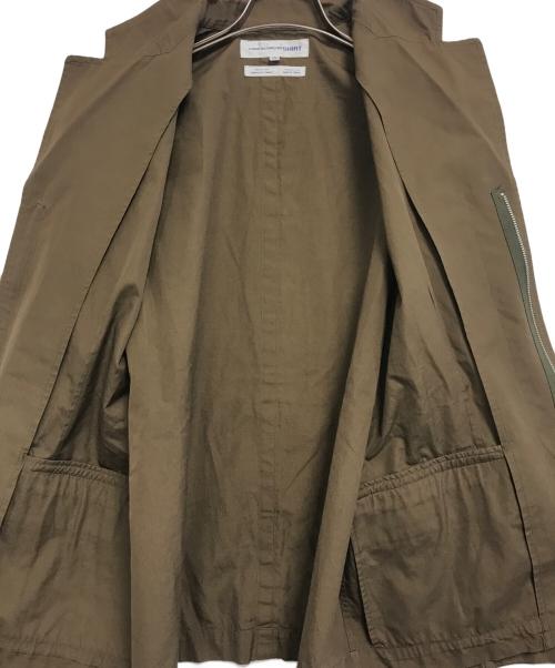 COMME des GARCONS SHIRT（コムデギャルソンシャツ）COMME des GARCONS SHIRT (コムデギャルソンシャツ) ジップアップテーラドジャケット ブラウン サイズ:Mの古着・服飾アイテム