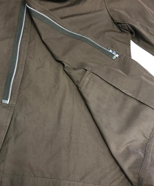 COMME des GARCONS SHIRT（コムデギャルソンシャツ）COMME des GARCONS SHIRT (コムデギャルソンシャツ) ジップアップテーラドジャケット ブラウン サイズ:Mの古着・服飾アイテム