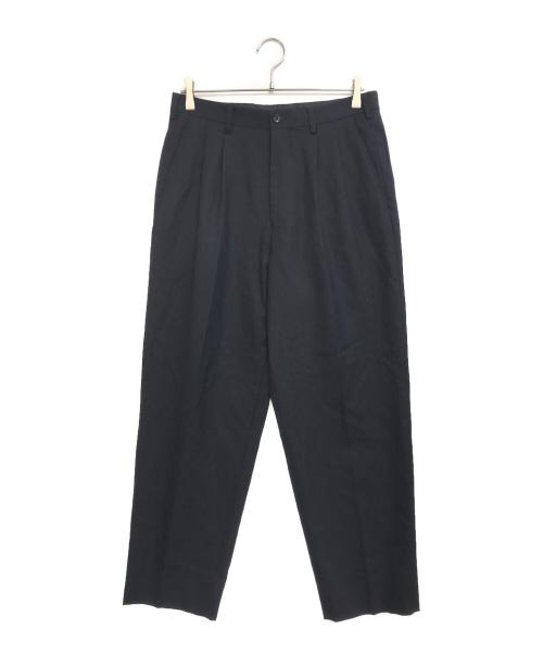 Y's for men（ワイズフォーメン）Y's for men (ワイズフォーメン) タックパンツ ブラック サイズ:4の古着・服飾アイテム