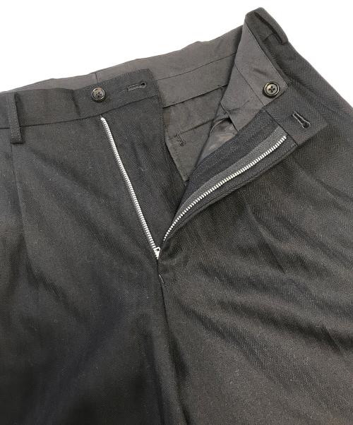 Y's for men（ワイズフォーメン）Y's for men (ワイズフォーメン) タックパンツ ブラック サイズ:4の古着・服飾アイテム