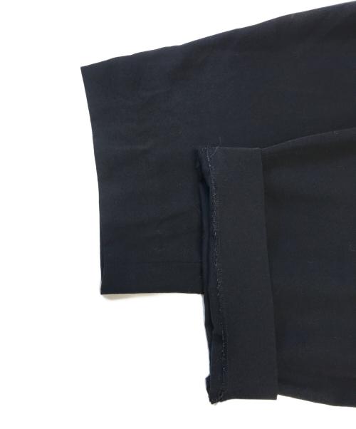 COMME des GARCONS HOMME PLUS（コムデギャルソンオムプリュス）COMME des GARCONS HOMME PLUS (コムデギャルソンオムプリュス) ウールギャバタックパンツ ブラック サイズ:Mの古着・服飾アイテム