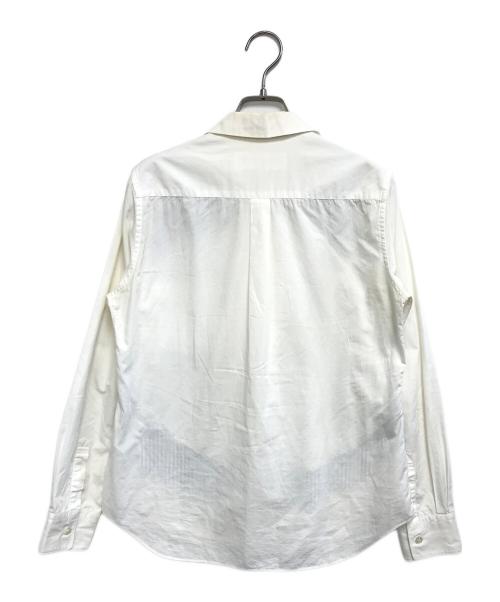 COMME des GARCONS GIRL（コムデギャルソンガール）COMME des GARCONS GIRL (コムデギャルソンガール) 丸襟切替シャツ ホワイト サイズ:Sの古着・服飾アイテム