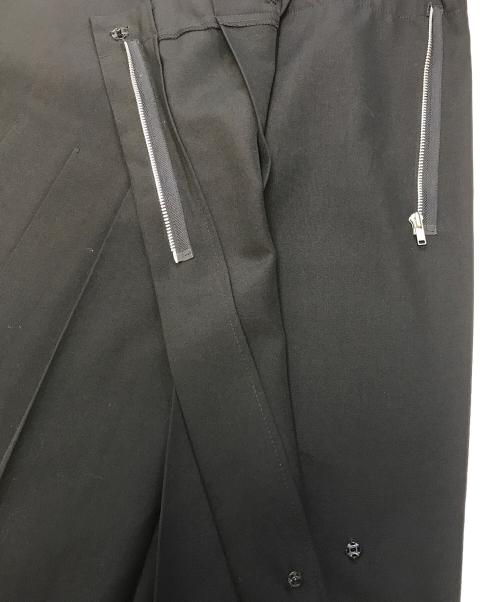 Y's（ワイズ）Y's (ワイズ) プリーツロングスカート ブラック サイズ:4の古着・服飾アイテム