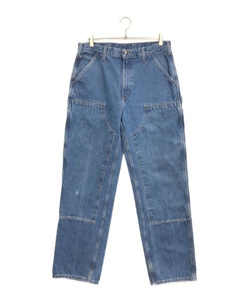 CarHartt（カーハート）CarHartt (カーハート) ダブルニーデニムペインターパンツ インディゴ サイズ:34×34の古着・服飾アイテム