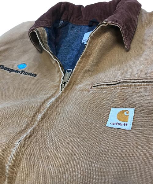 CarHartt（カーハート）CarHartt (カーハート) デトロイトジャケット ブラウン サイズ:Ｌの古着・服飾アイテム