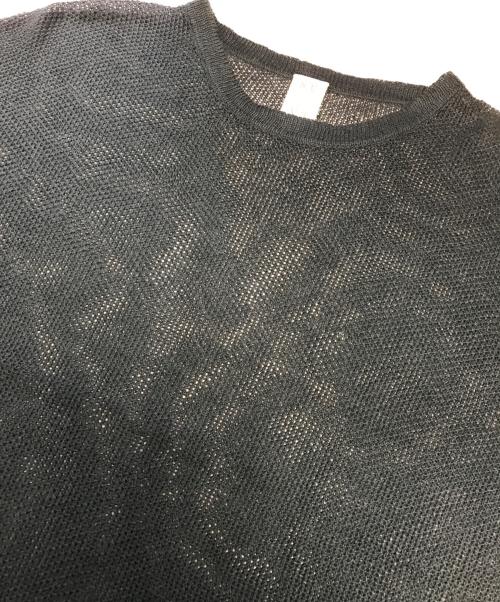 seya.（セヤ）seya. (セヤ) メッシュリネンカットソー グリーン サイズ:Lの古着・服飾アイテム