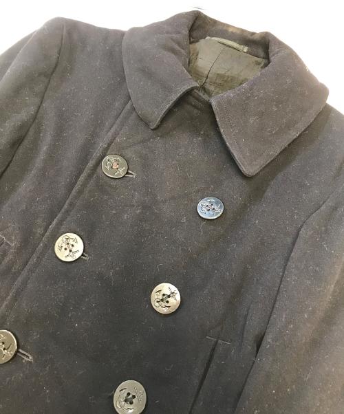 VINTAGE MILITARY（ヴィンテージ ミリタリー）VINTAGE MILITARY (ヴィンテージ ミリタリー) U'S NAVY 10ボタンPコート サイズ:表記なしの古着・服飾アイテム
