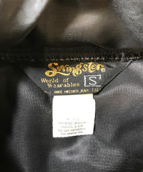Swing ster（スウィングスター）Swing ster (スウィングスター) レーシングジャケット ブラック サイズ:Ｓの古着・服飾アイテム