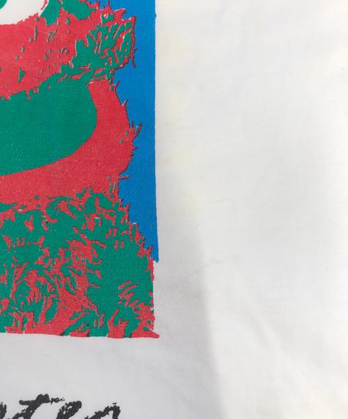 キャラクターTシャツ（キャラクターTシャツ）キャラクターTシャツ (キャラクターTシャツ) SESAME STREET(セサミストリート) キャラクターTシャツ ホワイト サイズ:表記なしの古着・服飾アイテム